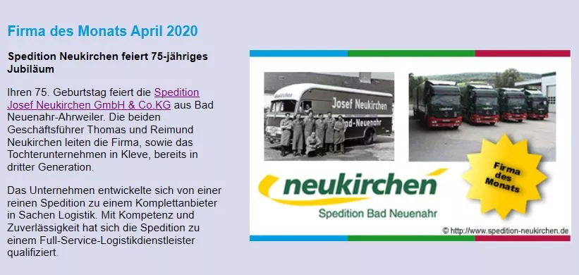 Spedition Josef Neukirchen GmbH & Co. KG